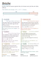 Vorschau - Poster - Mathe Lernplakate 6 Realschule – 6 Poster: Brüche · Bruchrechnen · Dezimalzahlen u. a. - Seite 2
