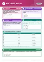 Vorschau - Arbeitsblätter - Dezimalzahlen, Spickzettel-Set Mathe, Klasse 5-6 - Seite 3