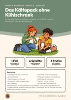 Vorschau - Arbeitsblätter - Endotherm exotherm Kältepack Chemie Klasse 8 9 | Arbeitsheft 17 Seiten mit Lösungen | Harnstoff lösen, Energiefluss, Temperaturkurve, Erkenntnisweg | Chemie im Widerspruch 14 - Seite 1