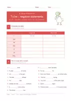 Vorschau - Arbeitsblätter - Worksheets - to be (positiv, negative, Fragen) - Seite 3