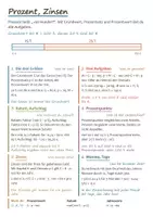 Vorschau - Poster - Mathe Lernplakate 7 Realschule – 6 Poster: Prozent, Zinsen · Terme, Gleichungen · Funktionen u. a. - Seite 2