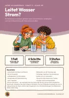 Vorschau - Arbeitsblätter - Leitfähigkeit von Wasser Chemie Klasse 8 9 | Arbeitsheft 17 Seiten mit Lösungen | destilliertes Wasser, gelöste Ionen | Chemie im Widerspruch 17 - Seite 1