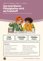 Vorschau - Arbeitsblätter - Fällungsreaktion Chemie Klasse 8 9 | Arbeitsheft 17 Seiten mit Lösungen | Ionengleichung, Zuschauerionen, Schülerversuch | Chemie im Widerspruch 19 - Seite 1