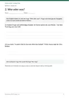Vorschau - Arbeitsblätter - Satzbauwerkstatt 3/4 - Umstellen, Subjekt und Prädikat - Seite 2
