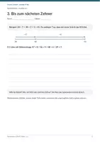 Vorschau - Arbeitsblätter - Rechenstrategien bis 100 - Klasse 2/3, 8 Lernwege - Seite 3