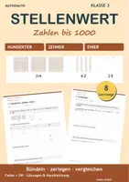 Vorschau - Arbeitsblätter - Mathe 3 – Rechenwege und Stellenwert - Seite 1