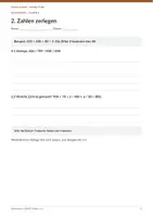 Vorschau - Arbeitsblätter - Mathe 3 – Rechenwege und Stellenwert - Seite 3