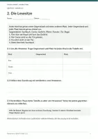 Vorschau - Arbeitsblätter - Gratis Leselogik 2/3 - 2 Fälle zum Kombinieren - Seite 2