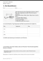 Vorschau - Arbeitsblätter - Gratis Leselogik 2/3 - 2 Fälle zum Kombinieren - Seite 3