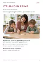 anteprima - Materiale di supporto/inclusione - “Italiano in prima – Dai primi suoni alle prime storie scritte” Guida Insegnanti - Pagina di copertina
