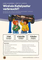 Vorschau - Arbeitsblätter - Katalysator Chemie Klasse 9 10 | Arbeitsheft 17 Seiten mit Lösungen | Braunstein und Wasserstoffperoxid, Autokatalysator, Schülerversuch, kognitiver Konflikt | Chemie im Widerspruch 28 - Seite 1