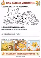anteprima - Materiale di supporto/inclusione - 🍂 STORIE DA COMPLETARE – VOLUME 2 · AUTUNNO. Collana Comprensione del Testo - Pagina 2