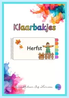 Voorbeeld - Juf Larissa - Klaarbakjes Herfst - Voorblad