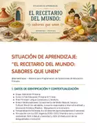 Vista previa - Unidades / Secuencias / Situaciones de Aprendizaje - SdA COMPLETA 4.º PRIMARIA | Lengua + Textos Instructivos + Interculturalidad + DUA + LOMLOE - página 1