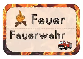 Vorschau - Präsentationen/Tafelbilder - Feuer/Feuerwehr - Reihentransparenz - Seite 2