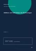 Vorschau - Arbeitsblätter - Addition und Subtraktion mit Rechenwegen - Deckblatt