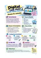 Vorschau - Stundenentwürfe - Digital Case Files – Datenschutz, Urheberrecht & Datensicherung - Seite 1