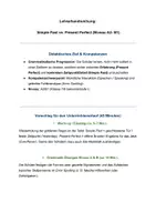Vorschau - Arbeitsblätter - Englisch : Simple Past vs. Present Perfect (Klasse 7/8 / A2–B1) – Partner-Interviews mit Mental Shift /differenziert/inkl. Lösungen) / Ready to use - Seite 1