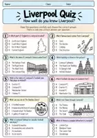 Vorschau - Arbeitsblätter - UK City Quizzes – 9 englische Städte entdecken | Englisch - Seite 3