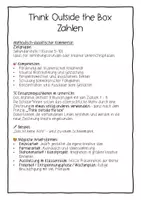 Vorschau - Arbeitsblätter - Materialpaket Wachsendes Paket Deutsch Think outside the box - Seite 2