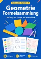 Vorschau - Arbeitsblätter - Geometrie Formeln Spickzettel Klasse 5-7 - Deckblatt