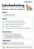Vorschau - Unterrichtsreihen - Boomwhacker - Unterrichtseinheit Musik Klasse 2-4 - Seite 2