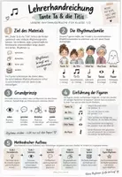 Vorschau - Unterrichtsreihen - Tante Ta und die Titis - Die Rhythmussprache (Musik Klasse 1/2) - Seite 2