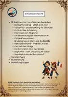 Vorschau - Unterrichtsreihen - Französische Revolution - Stationsarbeit - Seite 1