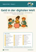 Vorschau - Stundenentwürfe - Geld in der digitalen Welt · Klasse 5 · Unterrichtsreihe Digitale Welt - Deckblatt