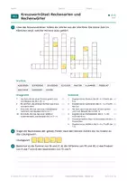 Vorschau - Arbeitsblätter - Kreuzworträtsel Mathe Fachbegriffe Kl. 5-6 - Seite 3