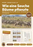 Vorschau - Arbeitsblätter - Mystery: Wie eine Seuche Bäume pflanzte – Bio 7–10 - Deckblatt