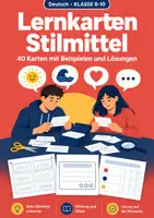 Vorschau - Spiele - Lernkarten Stilmittel Klasse 8-10 - Deckblatt