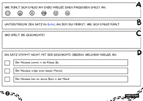 Vorschau - Arbeitsblätter - Nikolaus Leseverstehen Klasse 3–5 | Kurzgeschichten 6. Dezember, Nikolausstiefel, Adventszeit | differenziert - Seite 2