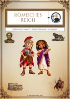 Vorschau - Unterrichtsreihen - Das Römische Reich - Stationsarbeit - Deckblatt