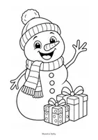 anteprima - Materiale di supporto/inclusione - Pupazzi_di_neve_sorridenti - Pagina 1