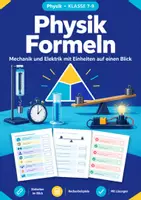 Vorschau - Arbeitsblätter - Physik Formeln Spickzettel Klasse 7-9 - Deckblatt