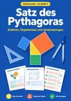 Vorschau - Arbeitsblätter - Satz des Pythagoras Spickzettel Klasse 9 - Deckblatt