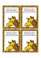 Vorschau - Mal- und Bastelvorlagen - Abschied 1. Klasse Giraffe - Giraffenklasse - Seite 2