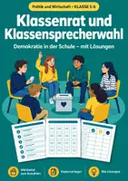 Vorschau - Arbeitsblätter - Klassenrat Klassensprecherwahl Klasse 5-6 - Deckblatt