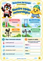 Vista previa - Unidades / Secuencias / Situaciones de Aprendizaje - 🎁Muestra gratuita · Detectives del tiempo con Estrellín y Curro 3.º y 4.º de Primaria - página 3