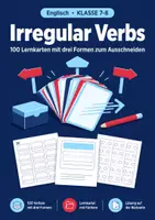 Vorschau - Spiele - Lernkarten Englisch Grammatik Klasse 5-8 Paket - Seite 1