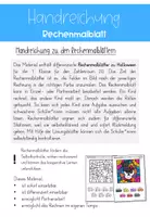 Vorschau - Arbeitsblätter - Rechenmalblätter Halloween Klasse 1 | ZR 20 Rechnen und Malen - Seite 3