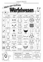 Vorschau - Spiele - Würfelwesen – Kreatives Würfel-Zeichenprojekt für die Grundschule - Seite 3