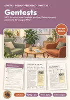 Vorschau - Stundenentwürfe - Gentest und genetische Beratung – Genetik Oberstufe - Deckblatt