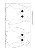 Aperçu - Matériel pour travaux manuels / dessin - Décoration de fenêtre de printemps : oiseaux au printemps - Page 1