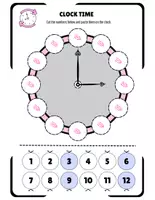 Vorschau - Arbeitsblätter - Clock Worksheets - Seite 3