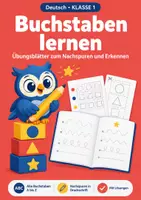 Vorschau - Arbeitsblätter - Buchstaben lernen Klasse 1: Übungsblätter - Deckblatt