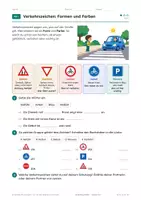 Vorschau - Arbeitsblätter - Verkehrsschilder Klasse 3-4 – Lernheft - Seite 3