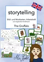 Vorschau - Unterrichtsreihen - storytelling_ Arbeitsmaterial zu: The Gruffalo - Deckblatt