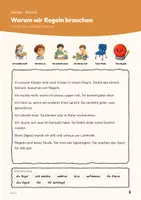 Vorschau - Arbeitsblätter - Unsere Klassenregeln — Klassenleiterstunde Klasse 1–2: soziales Lernen mit Bildkarten, 4 Arbeitsblättern und Lösungen - Seite 3